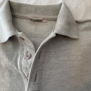 Men’s polo shirt by Foggia. Colour gray, size small